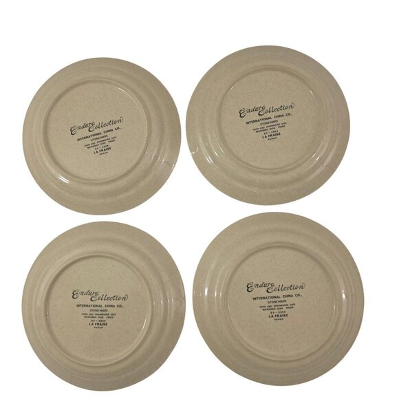 Endura Collection LA FRAISE Strawberries Salad Luncheon Plates – Set of 4 - Picture 8 of 13